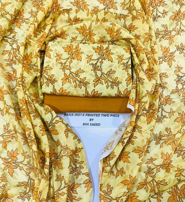 Bana Dora Printed 2Pc Lawn by Bin Saeed