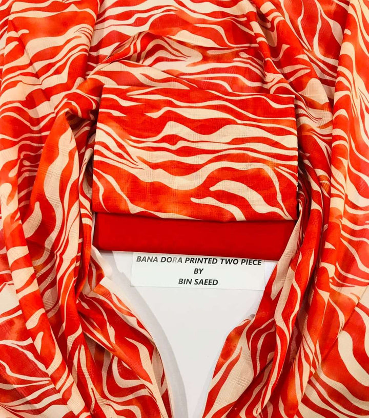 Bana Dora Printed 2Pc Lawn by Bin Saeed