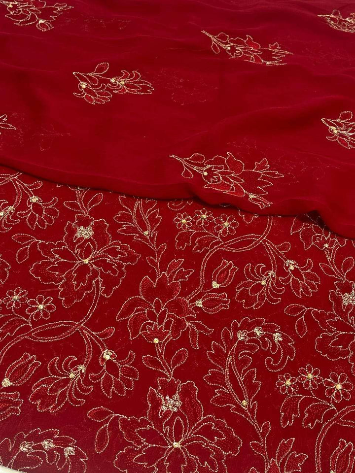 Bareeze 2PC Embroidery Lawn Suit - Raishmi Dupatta