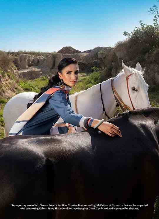 Parizad Vol 8 3Pc Printed Premium Lawn Collection