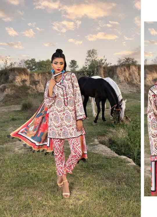 Parizad Vol 8 3Pc Printed Premium Lawn Collection