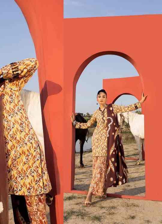 Parizad Vol 8 3Pc Printed Premium Lawn Collection