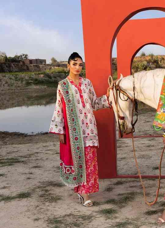Parizad Vol 8 3Pc Printed Premium Lawn Collection