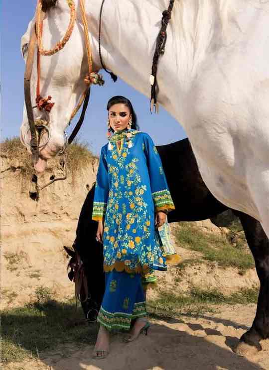 Parizad Vol 8 3Pc Printed Premium Lawn Collection