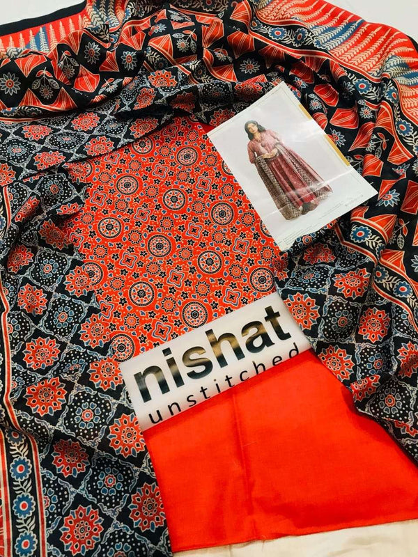 Nishat 3Pc Printed Lawn Vol 9 Summer'25
