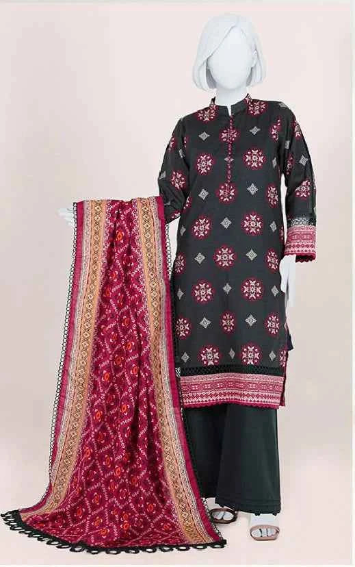 Panjnad By J. | Unstitched 3 Pc Printed Khaddar Collection