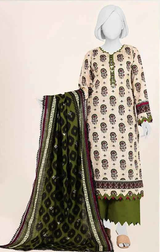 Panjnad By J. | Unstitched 3 Pc Printed Khaddar Collection