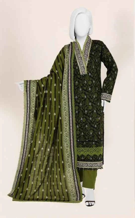 Panjnad By J. | Unstitched 3 Pc Printed Khaddar Collection