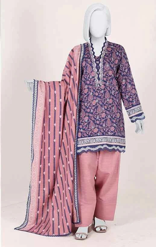 Panjnad By J. | Unstitched 3 Pc Printed Khaddar Collection