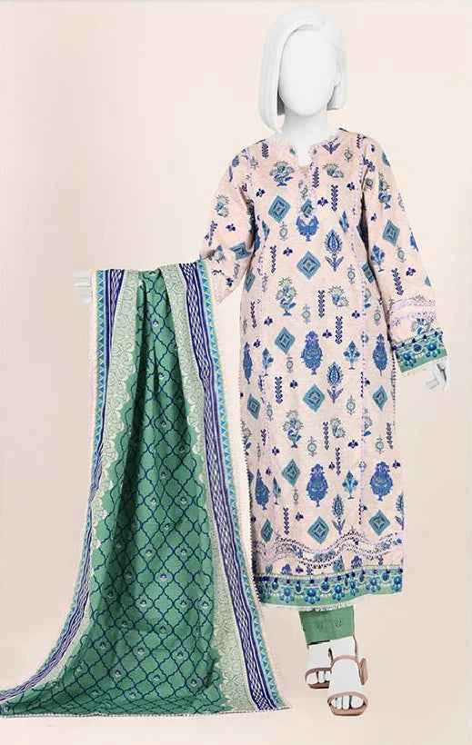 Panjnad By J. | Unstitched 3 Pc Printed Khaddar Collection