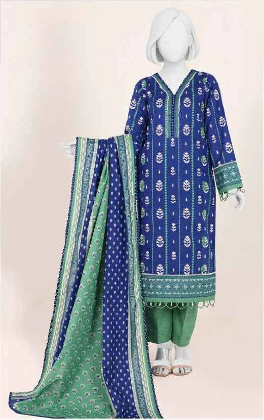 Panjnad By J. | Unstitched 3 Pc Printed Khaddar Collection