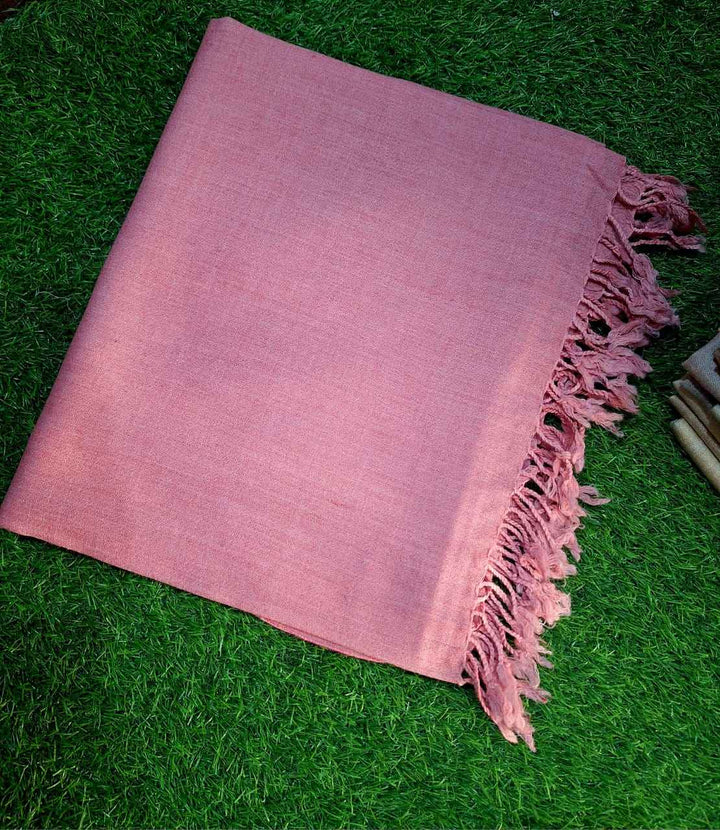 Rubab Closet Winter Shawl – Dark Color Pink