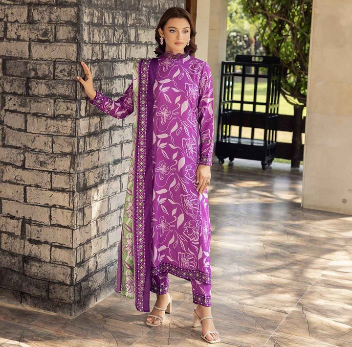 Raabi Winter Exclusive Printed Viscose linen