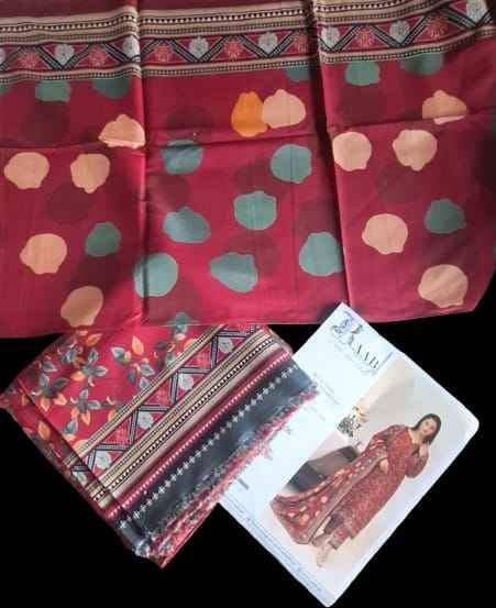 Raabi Winter Exclusive Printed Viscose linen