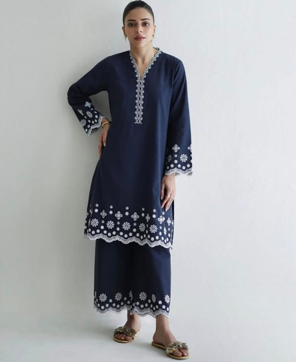 Dhanak 2Pc Embroidery Winter Collection - D#732