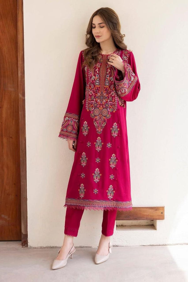 Dhanak 2Pc Embroidery Winter Collection - FSC#7177