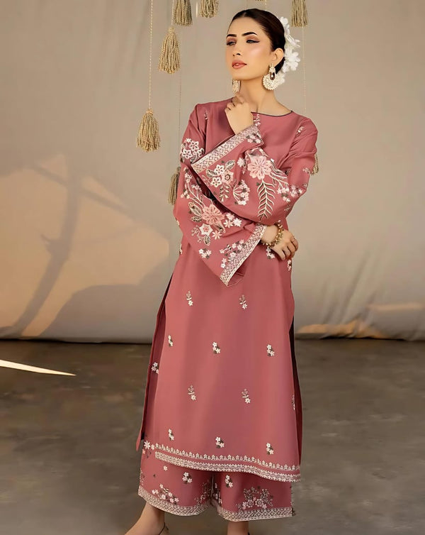 Dhanak 2Pc Embroidery Winter Collection - FSC#7178