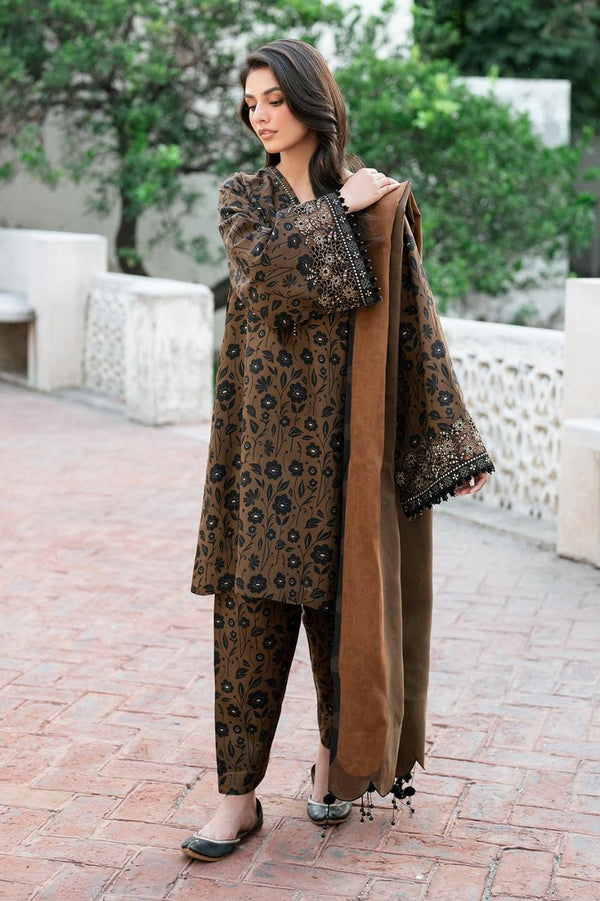 BAROQUE UNSTITCHED 3PC PRINTED VISCOSE D-70