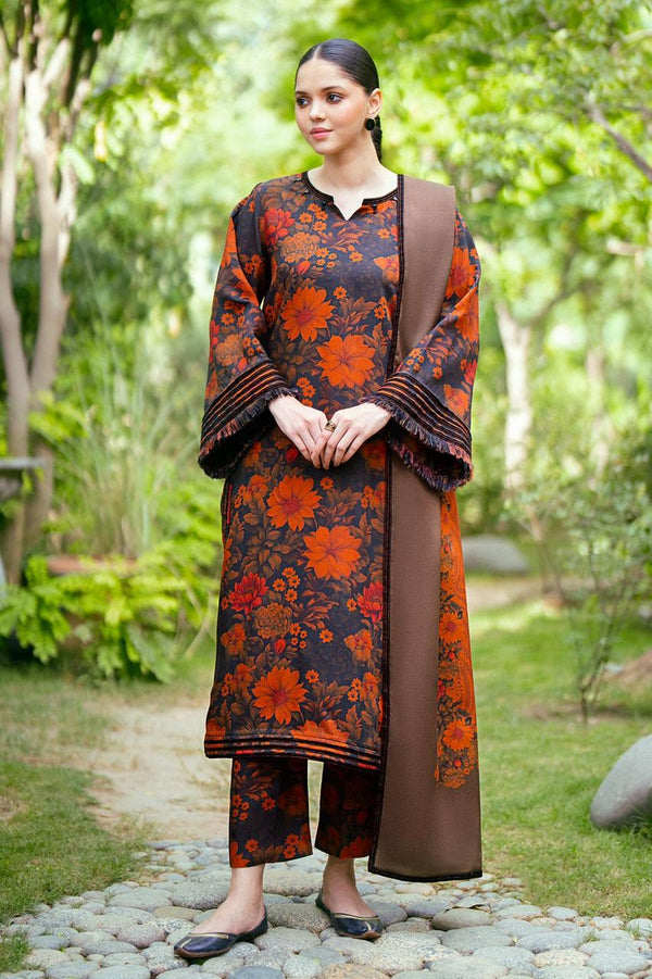 BAROQUE UNSTITCHED 3PC PRINTED VISCOSE RTW009