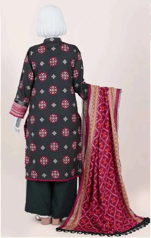 Panjnad By J. | Unstitched 3 Pc Printed Khaddar Collection