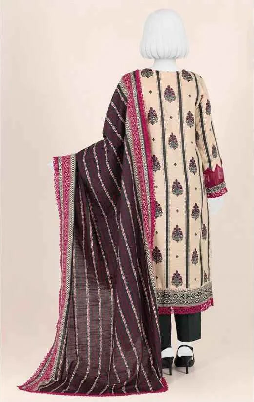 Panjnad By J. | Unstitched 3 Pc Printed Khaddar Collection