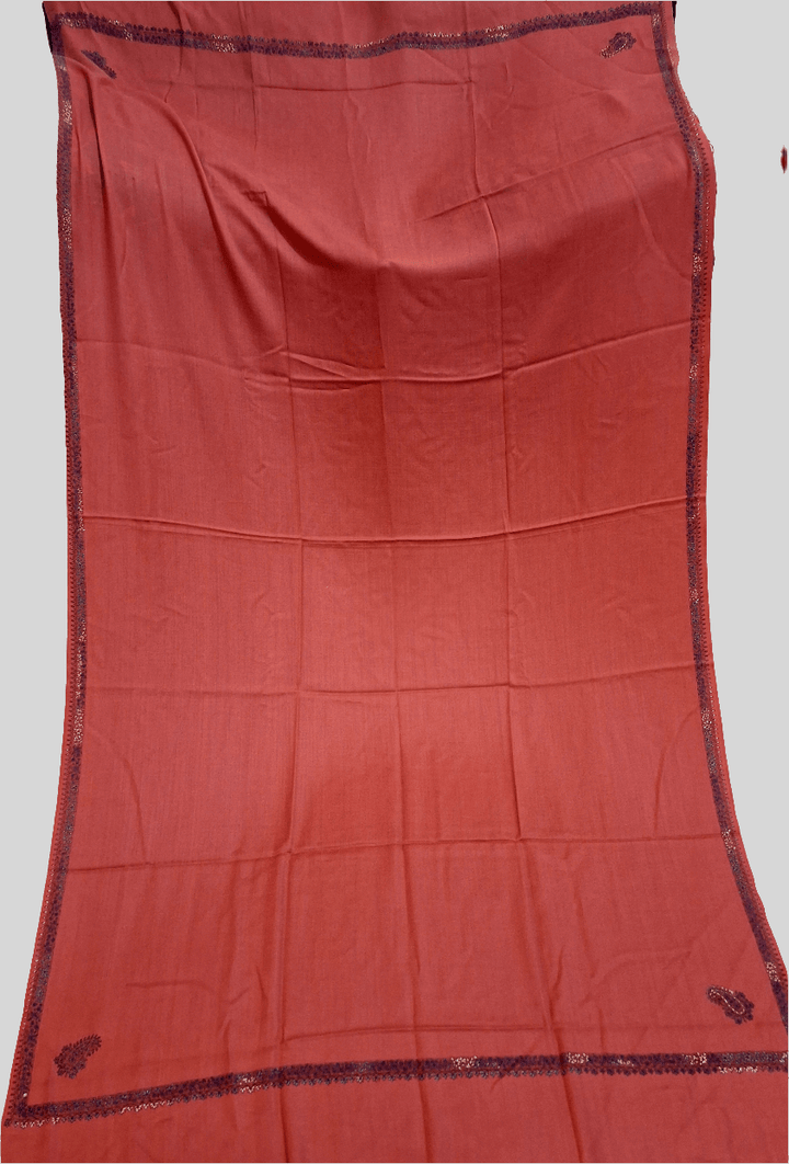 Original Pashmina Full Embroidered Shawl – 3 Meter - RUBAB CLOSET