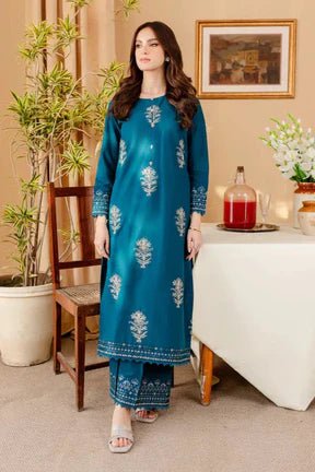 BATIK Dhanak 2PC Embroidered With Dhanak Embroidered Trouser - 283 - RUBAB CLOSET