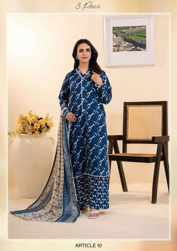 Zesh Coco Unstitched Doriya Lawn Collection'25