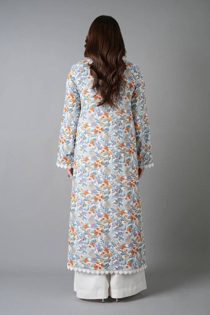 Bareeze 3PC Printed Slub Khaddar - PR2113