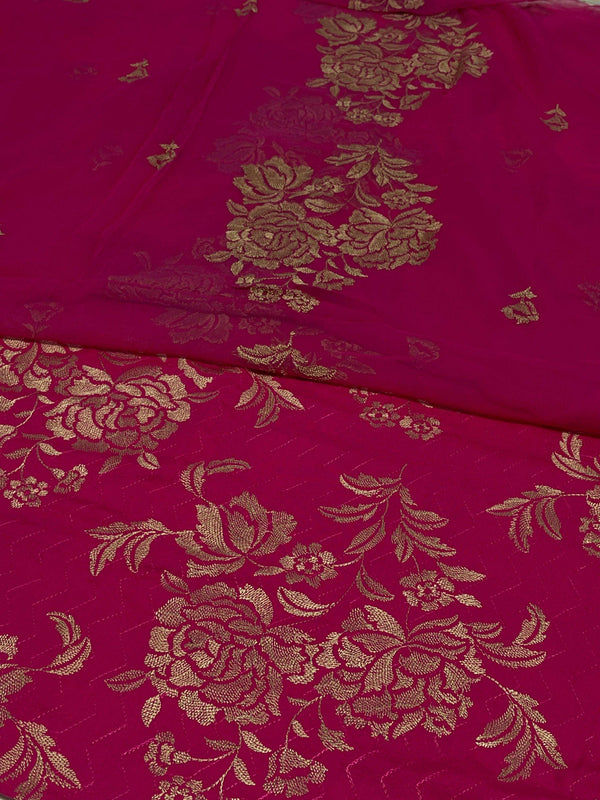 Bareeze 3PC Karandi Suit with Pure Embroidered Dupatta - Vol 53