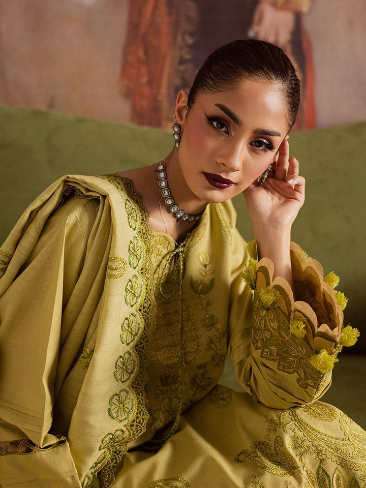 NOVA by Mahnur| 3 PC KHADDAR NK-10