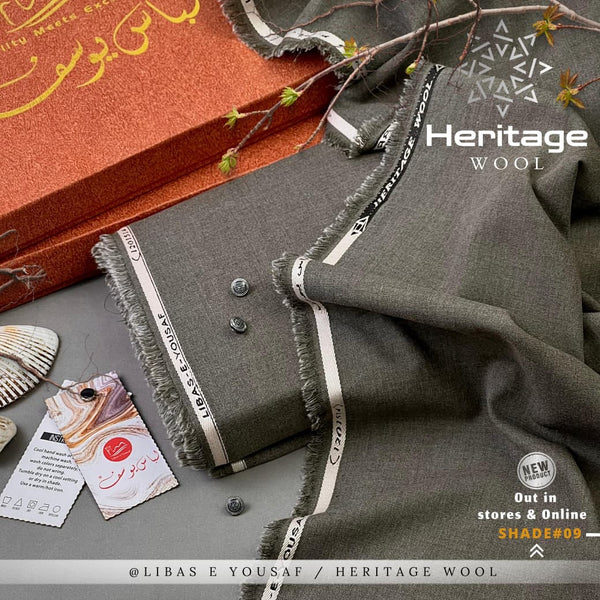 Premium Heritage wool | Crafted by Libas e Yousaf | Shade 09