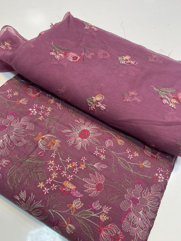 Bareeze 3PC Karandi Suit with Pure Embroidered Dupatta - Vol 53 - RUBAB CLOSET