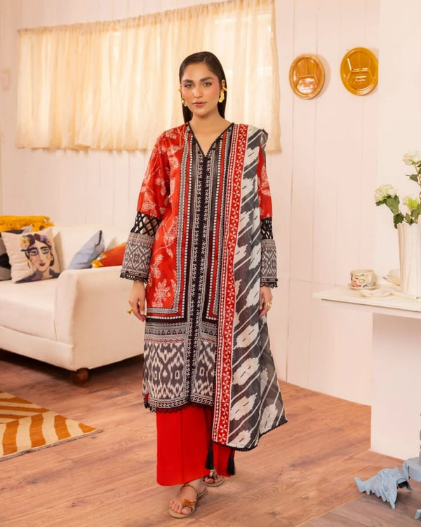 RimJhim 3Pc Printed Lawn By GulAhmed Lawn' 25 | SD52091