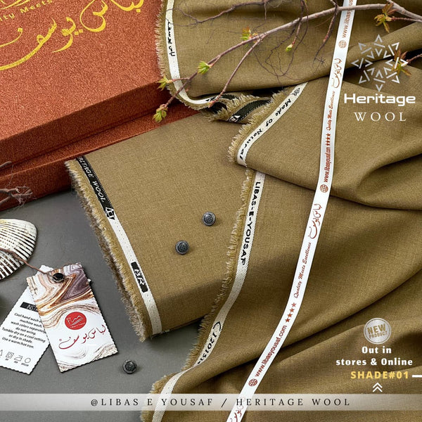 Premium Heritage wool | Crafted by Libas e Yousaf | Shade 01