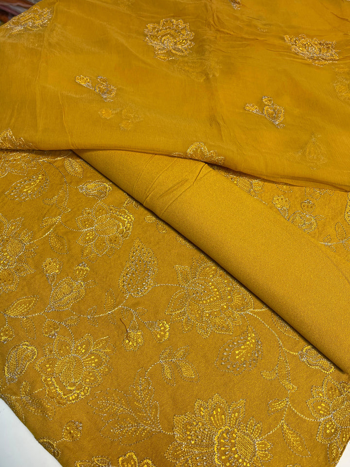 Bareeze 3PC Karandi Suit with Pure Embroidered Dupatta - Vol 53 - RUBAB CLOSET