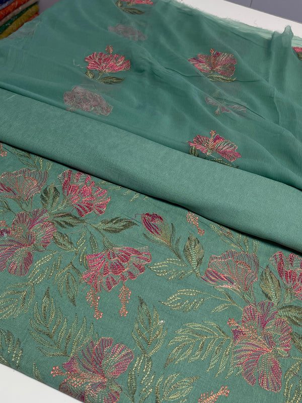 Bareeze 3PC Karandi Suit with Pure Embroidered Dupatta - Vol 53 - RUBAB CLOSET